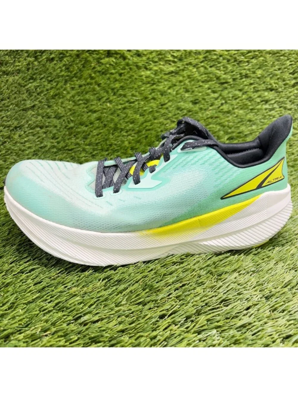Altra Experience Flow Womens Size 9.5 Blue White Athletic Running Shoes Sneakers